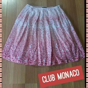 Club Monaco Floral Skirt